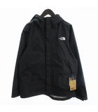 ザノースフェイス THE NORTH FACE タグ付き ドットショットジャケット マウンテンパーカー ジップアップ フード NP12550 ナイロン ロゴ 黒 ブラック L