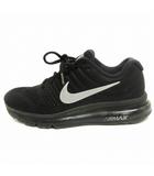 ナイキ NIKE AIR MAX 2017 スニーカー シューズ ローカット 849560-001 黒 ブラック 23.5cm ■OOM