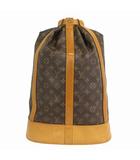ルイヴィトン LOUIS VUITTON モノグラム ランドネGM ショルダーバッグ 斜め掛け レザー M42244 茶 ブラウン 鞄