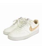 ナイキ NIKE W COURT VISION LO NN スニーカー ローカット DH3158-103 白 ホワイト US9 26cm 靴