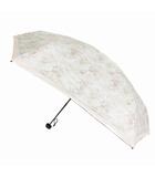 ダイアナ DIANA ブーケコレクション 晴雨兼用折りたたみ傘 日傘 雨傘 折り畳み 花柄 バラ柄 アイボリー ■FF
