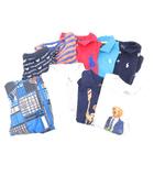 ポロ ラルフローレン POLO RALPH LAUREN バーバリー パタゴニア 8点セット Tシャツ ジャケット 半袖 長袖 青 ブルー 赤 レッド 紺 ネイビー /AE