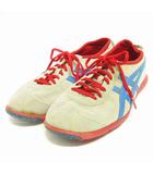 オニツカタイガー Onitsuka Tiger スニーカー シューズ ローカット TH327Y 青ライン アイボリー 27.5㎝ 靴