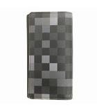 ルイヴィトン LOUIS VUITTON ポルトフォイユ ブラザ ダミエ グラフィットピクセル 長財布 二つ折り 小銭入れ お札入れ N60163 レザー 格子模様 黒 ブラック 小物 ☆AA★