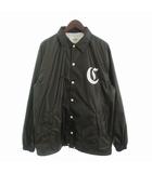 セリーヌ CELINE 22SS イニシャルロゴプリン コーチジャケット ルーズ ナイロン 2W544495M 緑 グリーン 46