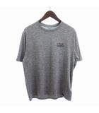 23SS 美品 キャプリーン クールデイリー Tシャツ カットソー 半袖 ロゴプリント STY45235SP23 グレー M