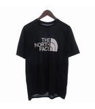ザノースフェイス THE NORTH FACE 美品 ショートスリーブGTDロゴクルー Tシャツ カットソー 半袖 プリント NT12276 黒 ブラック M