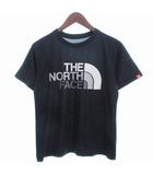 ザノースフェイス THE NORTH FACE Tシャツ カットソー 半袖 NT32037 プリント ロゴ 黒 ブラックM