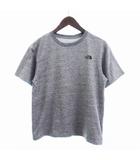 ザノースフェイス THE NORTH FACE Tシャツ カットソー 半袖 プリント バックロゴ NT31957 グレー M