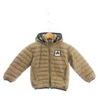 エクストララージキッズ X-LARGE KIDS ダウンジャケット フード ロゴラバー 9404311-199 ベージュ系 100