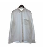 ルイヴィトン LOUIS VUITTON ビジネスシャツ ワイシャツ 長袖 ポケット コットン 白 ホワイト XL