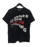 コムデギャルソン COMME des GARCONS × ビートルズ Tシャツ カットソー 半袖 プリント 黒 ブラック L ☆AA★