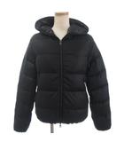 デュベティカ DUVETICA ティアデュエ THIADUE ダウンジャケット ブルゾン フルジップ ウール 黒 ブラック 40