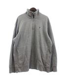 ノーティカ NAUTICA トレーナー スウェット ハーフジップ 長袖 裏毛 刺繍 コットン グレー XL