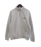 カーハート carhartt ハーフジップスウェット トレーナー 長袖 裏起毛 グレーM ☆AA★