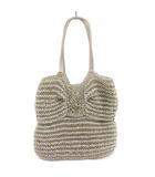 アンテプリマ ANTEPRIMA ワイヤーバッグ ハンド リボン グレー系 鞄