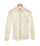 ポロ ラルフローレン POLO RALPH LAUREN ボタンダウンシャツ BD 長袖 ロゴ刺繍 XS ベージュ /KR