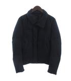 アタッチメント ATTACHMENT ダウンジャケット ブルゾン フルジップ AB42-219 ウール 紺 ネイビー 1