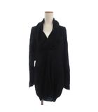 アツロウタヤマ ATSURO TAYAMA タグ付き ニット カットソー 長袖 黒 ブラック 36