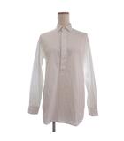 ポロ ラルフローレン POLO RALPH LAUREN シャツ ブラウス チュニック 長袖 無地 プルオーバー 0 白 ホワイト