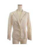 23区 オンワード樫山 テーラードジャケット シングル 2B 背抜き アイボリー 38