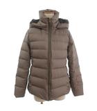 エニィファム anyFam フーデッド ダウンジャケット コート グレージュ 2