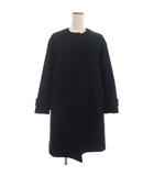 グリーンレーベルリラクシング ユナイテッドアローズ green label relaxing ソフトメルトン Aライン コート 3625-137-1948 紺 ネイビー 36