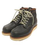 レッドウィング REDWING モックトゥ ブーツ ショート レースアップ 8859 濃紺 ダークネイビー 8 ☆AA★