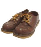 レッドウィング REDWING オックスフォード ブーツ ワークブーツ ローカット レザー 8109 茶 ブラウン US 7.5 25.5cm ■FF