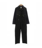 ディッキーズ Dickies ジャンプスーツ つなぎ オールインワン 作業着 スカル ステップ 黒 ブラック /AE