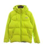 ザノースフェイス THE NORTH FACE モーション ダウンジャケット MOTION DOWN JACKET ブルゾン フルジップ ロゴ 刺繍 NSJ1DG57 黃 イエロー 95 ☆AA★