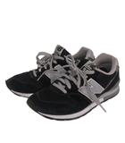 996 CM996BK2 スニーカー ローカット 黒 ブラック US5 23cm 靴