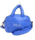 フィラ FILA ショルダーバッグ ハンド 斜め掛け ロゴ 青 ブルー 鞄