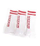  HYPER TAMADE × SLANG SOCKS 3点セット 靴下 ソックス 白 ホワイト 赤 レッド Free 23〜29cm