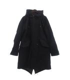  ジーステージ G-stage モッズコート ジャケット 長袖 フード 670812 黒 ブラック 50