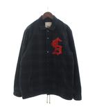 シュプリーム SUPREME CANVAS COACHES JACKET コーチジャケット ブルゾン Sロゴ ブラックウォッチ チェック 緑 グリーン M ☆AA★