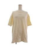 カールヘルム Karl Helmut ヴィンテージ Tシャツ カットソー 半袖 プリント コットン アイボリー