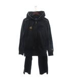 チャンピオン CHAMPION 魔裟斗モデル セットアップ ジャージ ジャケット パンツ CW1316 CW1366 黒 ブラック ゴールドカラー M L