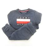 トミーヒルフィガー TOMMY HILFIGER セットアップ トレーナー スウェット 裏毛 パンツ 紺 ネイビー 74 6-9M