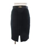 ラルフローレン RALPH LAUREN スカート ひざ丈 タイト ウール カシミヤ混 ブラックウォッチ 緑 グリーン 2 ■FF