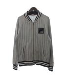 スウェット ブルゾン ジャケット フルジップ 裏毛 グレー 0