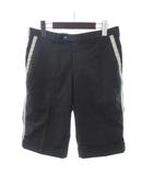 ハーフパンツ ショート ジップフライ ライン グレー 73