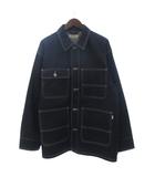 ニコアンド Niko and.. 美品 デニムカバーオール デニム ジャケット H231MJ02TO 青 ブルー L