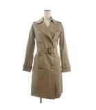 トレンチコート ロング丈 長袖 ベージュ S