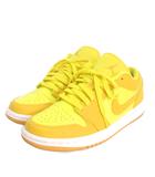 ナイキ NIKE WMNS AIR JORDAN 1 LOW スニーカー ローカット DC0774-700 黄 イエロー 25.5 靴