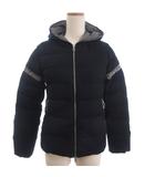 デュベティカ DUVETICA RARIADE ダウンジャケット ブルゾン フルジップ フーディ D.2520.00/1097 紺 ネイビー 40 ■TC