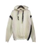 ザラマン ZARA MAN パーカー プルオーバー スウェット 長袖 裏毛 白 ホワイト L
