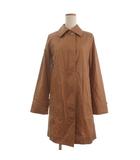 トラディショナルウェザーウェア Traditional Weatherwear コート ステンカラー ロング 長袖 34 ベージュ ■TC