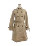 トレンチコート ロング丈 長袖 ベージュ  36 ■TC
