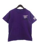 アヴィレックス AVIREX Tシャツ カットソー 半袖 紫 パープル M